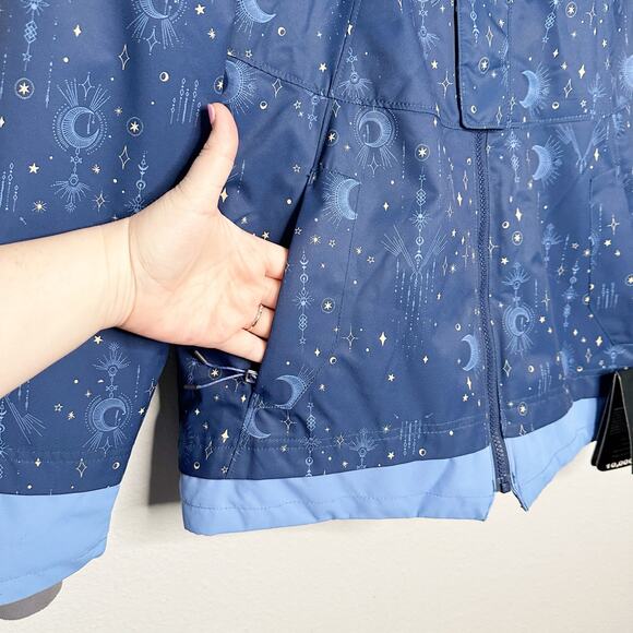 Obermeyer Teen Girls Taja Print Jacket Blue‎ Celestial - Juniors Size XL - NWT - Picture 11 of 15